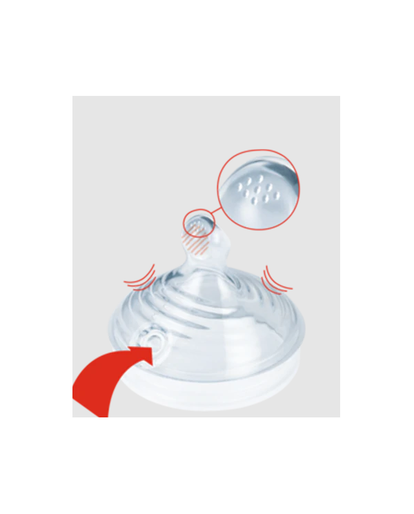 NUK FOR NATURE TETINA SILICONE TAM M 2UNID