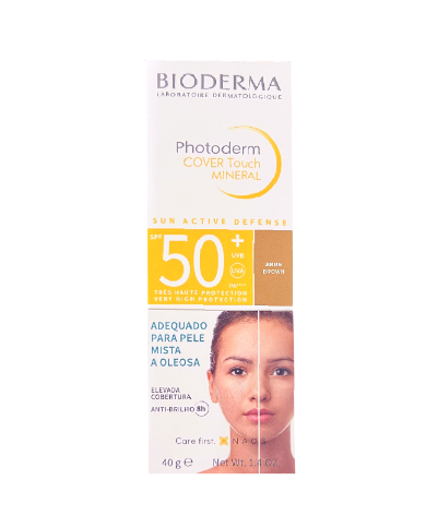 BIODERMA PHOTODERM COBERTURA MINERAL TOQUE MARRÓN SPF50+ 40G