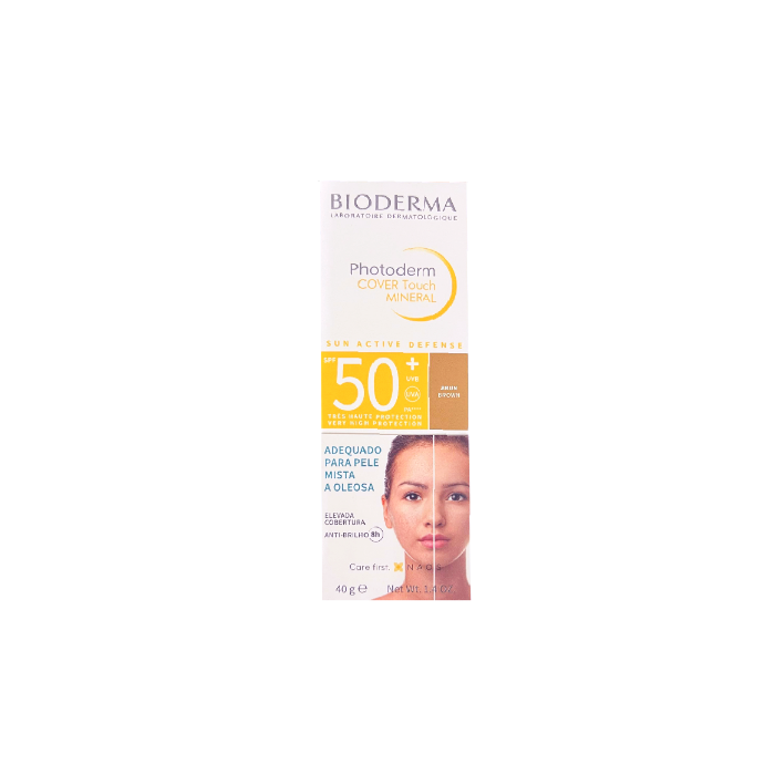 BIODERMA PHOTODERM MINERAL COVER TOUCH BROWN SPF50+ 40G