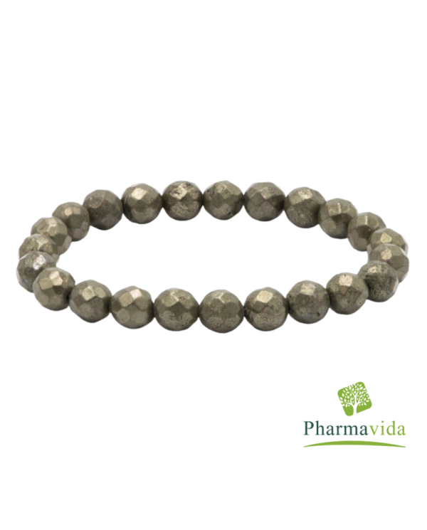 PULSERA DE PIRITA 8 mm 1 UNIDAD