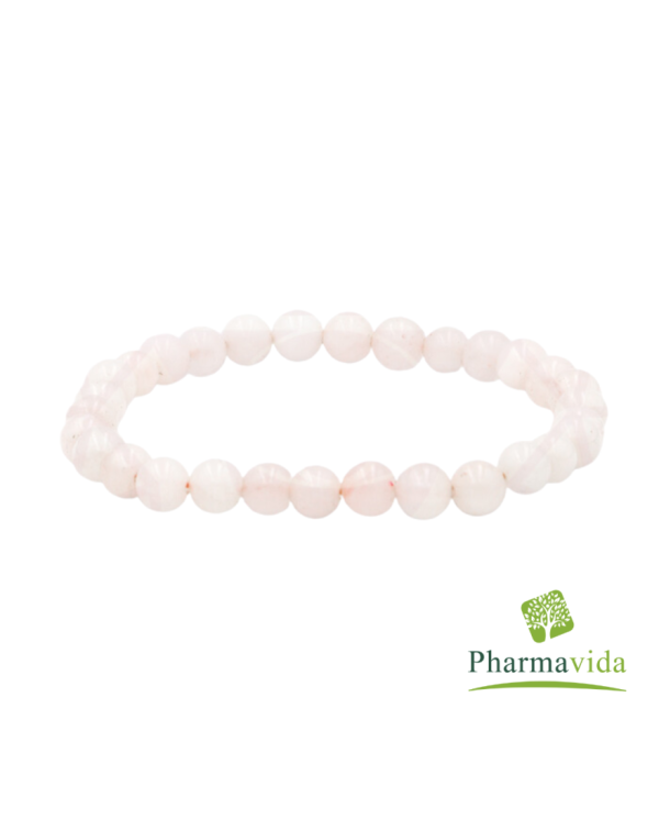 PULSEIRA QUARTZO ROSA 6MM 1un