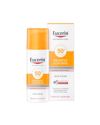 EUCERIN SUN FLUIDO CONTROL DE PIGMENTOS SPF50+ 50ML