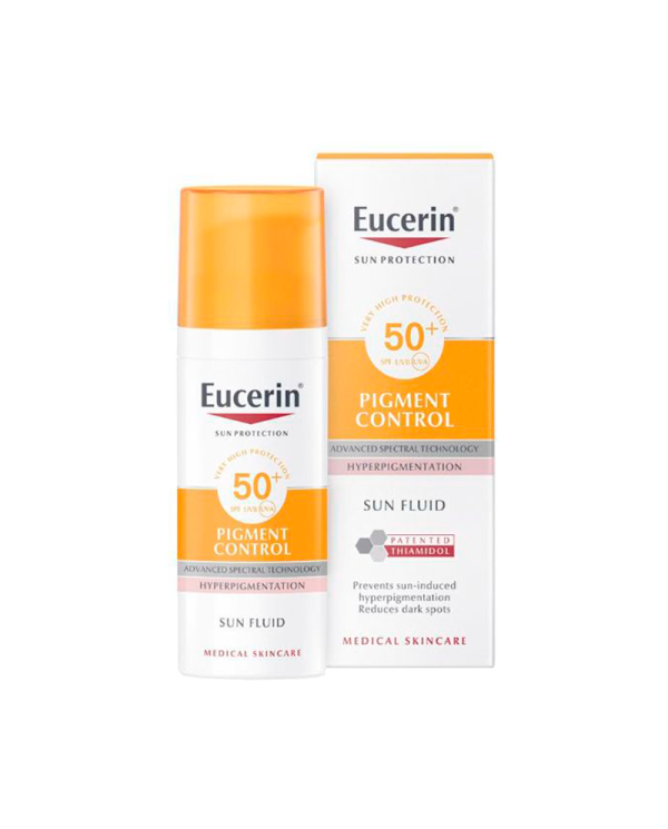 EUCERIN SUN FLUIDO CONTROL DE PIGMENTOS SPF50+ 50ML