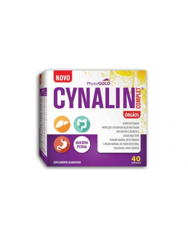 CYNALIN® COMPLET ÓRGÃOS 40 AMPOLAS PHYTOGOLD
