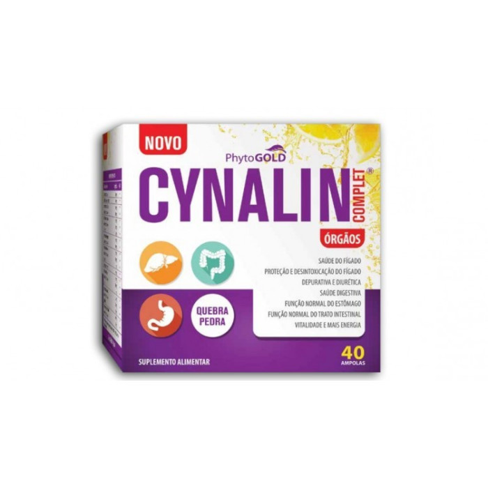CYNALIN® COMPLET ÓRGÃOS 40 AMPOLAS PHYTOGOLD
