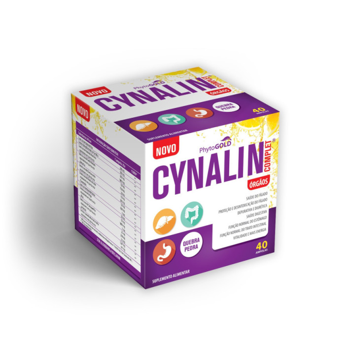 CYNALIN® COMPLET ÓRGÃOS 40 AMPOLAS PHYTOGOLD