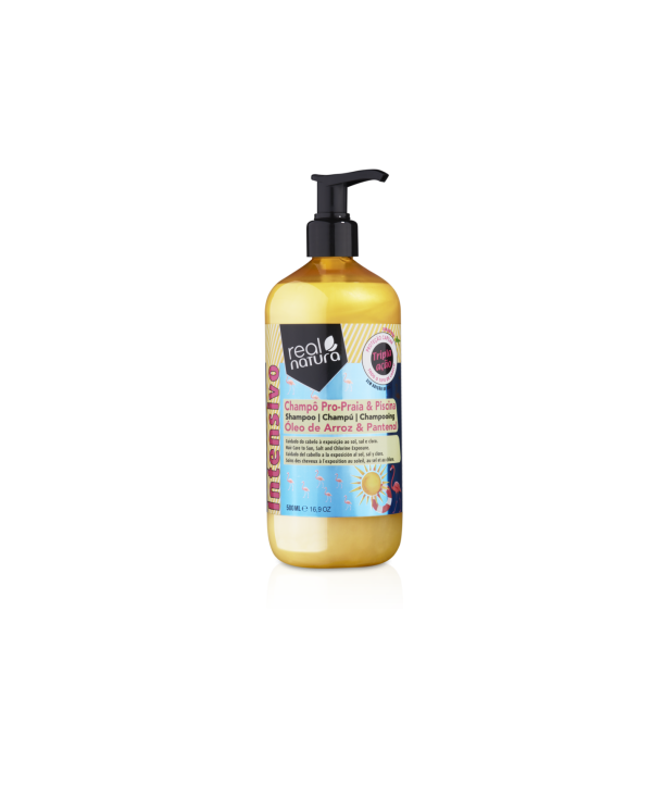 REAL NATURA CHAMPÔ SEM SAL PRO-MAR & PISCINA 500ML