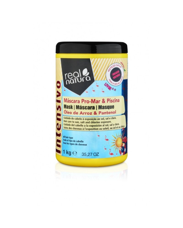 REAL NATURA MÁSCARA SEM SAL PRO-MAR & PISCINA 1KG