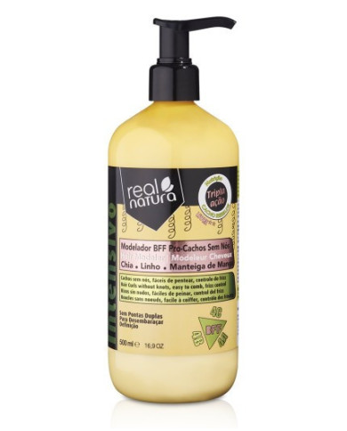 REAL NATURA MODELADOR BFF PRO-RIZOS SIN NUDOS 500ML