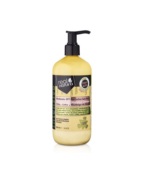 REAL NATURA MODELADOR BFF PRO-RIZOS SIN NUDOS 500ML