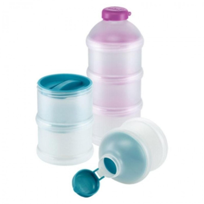 DISPENSADOR DE LECHE EN POLVO NUK TURQUESA