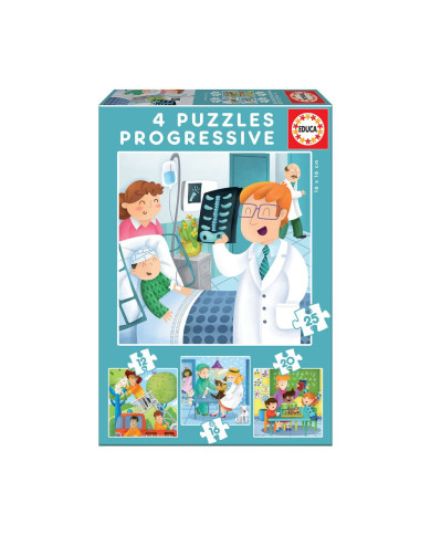 EDUCACIÓN PROGRESIVA ROMPECABEZAS PROFESIONES