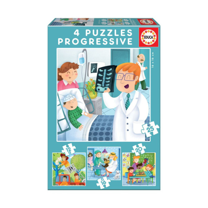 EDUCA PUZZLE PROGRESSIVO PROFISSÕES