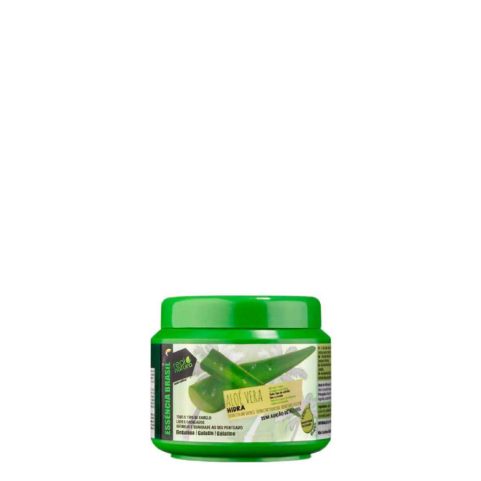 REAL NATURA GELATINA CAPILAR ALOE VERA HYDRA 200 ML