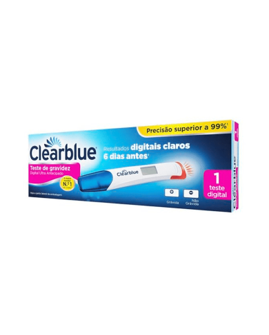 CLEARBLUE TESTE DE GRAVIDEZ ULTRA ANTECIPADO 1  TESTE DIGITAL