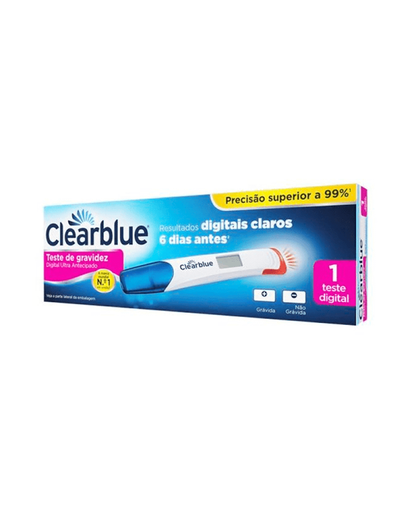 CLEARBLUE TESTE DE GRAVIDEZ ULTRA ANTECIPADO 1  TESTE DIGITAL