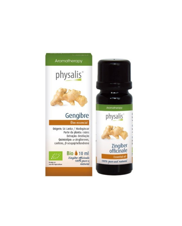 PHYSALIS ÓLEO ESSENCIAL GENGIBRE BIO 10ML