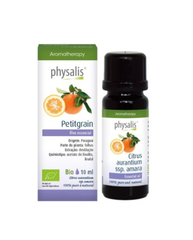 PHYSALIS ÓLEO ESSENCIAL PETITGRAIN BIO 10ML