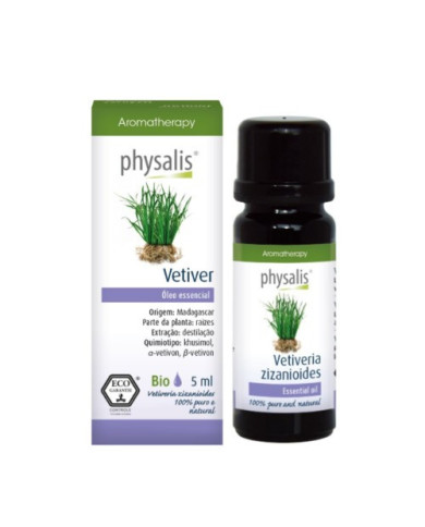 PHYSALIS ÓLEO ESSENCIAL VETIVER BIO 5 ML
