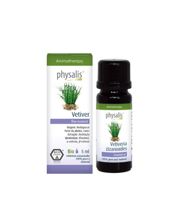 PHYSALIS ÓLEO ESSENCIAL VETIVER BIO 5 ML