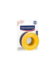 HANSAPLAST FITA ADESIVA SOFT 5M X 2.5CM