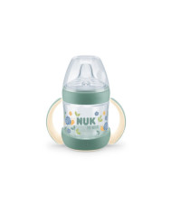 NUK FOR NATURE BIBERÓN DE APRENDIZAJE 150 ML 6+M VERDE