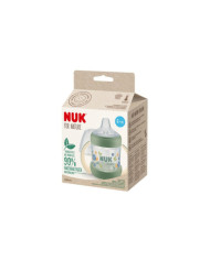 NUK FOR NATURE BIBERÃO DE APREDIZAGEM 150 ML 6+M VERDE