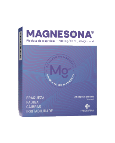 MAGNESONA 1500MG/10ML 20 AMPOLAS