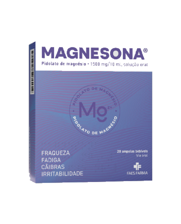 MAGNESONA 1500MG/10ML 20 AMPOLAS