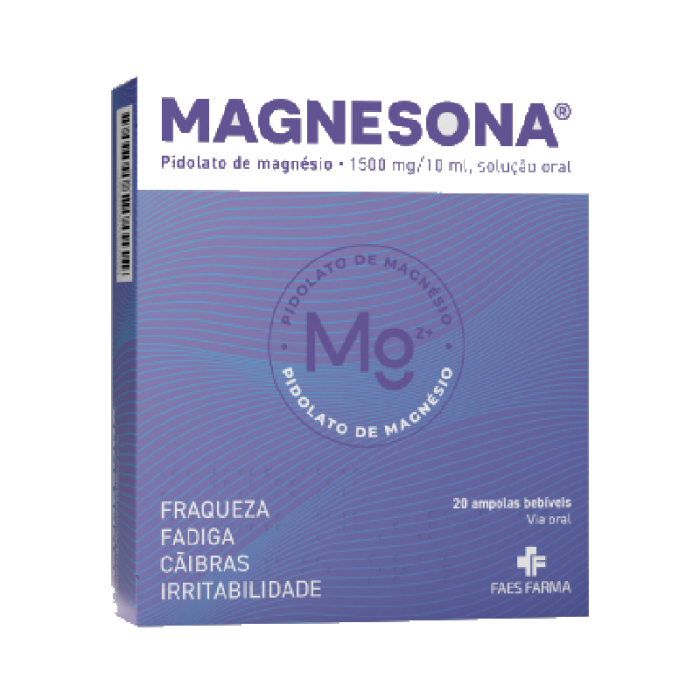 MAGNESONA 1500MG/10ML 20 AMPOLAS