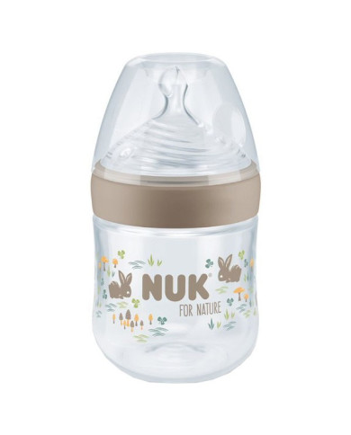 NUK FOR NATURE BIBERÃO 150 ML CREME SIZE S