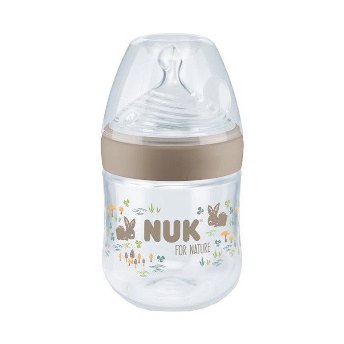 NUK FOR NATURE BIBERÃO 150 ML CREME SIZE S