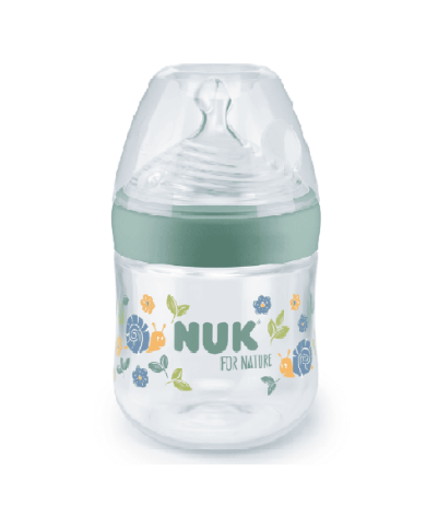 NUK FOR NATURE BIBERÓN 150 ML VERDE TALLA S