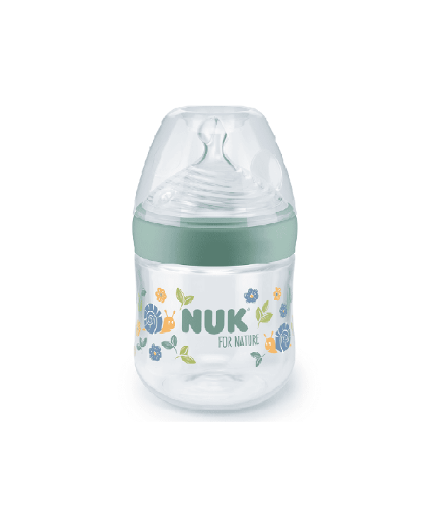 NUK FOR NATURE BIBERÓN 150 ML VERDE TALLA S