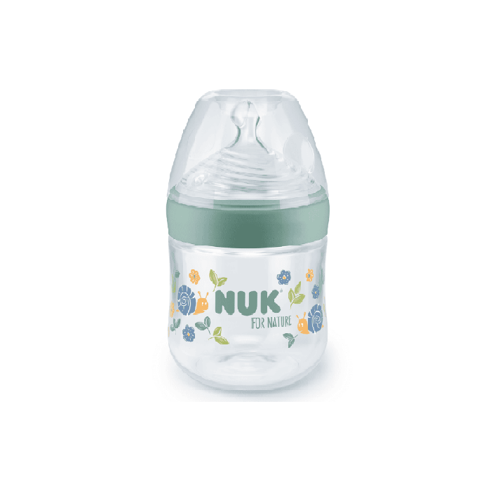 NUK FOR NATURE BIBERÓN 150 ML VERDE TALLA S