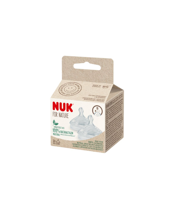 NUK FOR NATURE TETINA SILICONE TAM S 2UNID