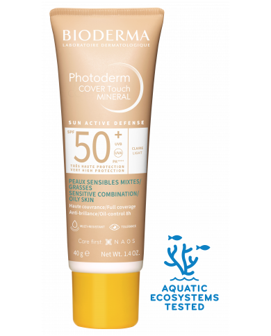 BIODERMA PHOTODERM COVER TOUCH MINERAL VERY LIGHT SPF50+ 40g
