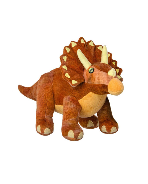 WILD PLANET PELUCHE ALL ABOUT NATURE DINO TRICERATOPS