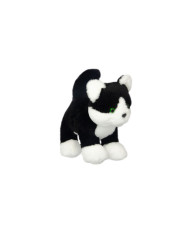 WILD PLANET PELUCHE ALL ABOUT NATURE DOGS&CATS GATO B&W
