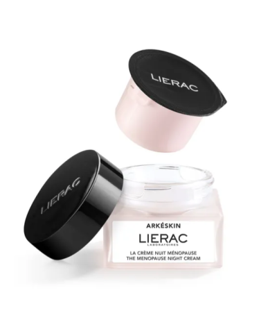LIERAC ARKÉSKIN RECARGA CREME DE NOITE MENOPAUSA 50 ML