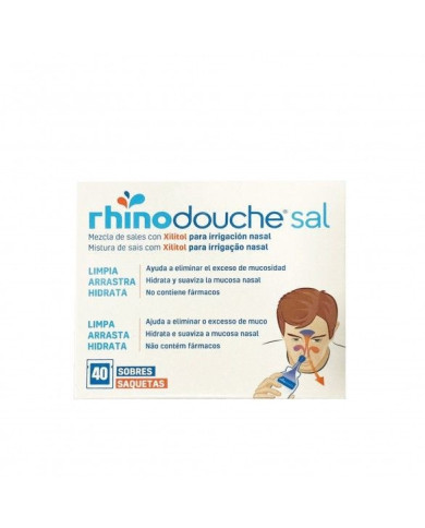 RINODOUCHE SAIS C/ XILITOL 5G 40 SAQUETAS 200 G