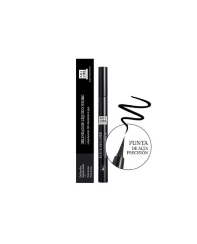 SOIVRE DELINEADOR LIQUIDO NEGRO