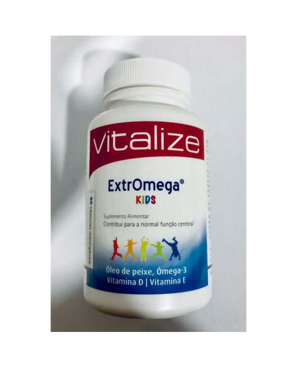 VITALIZE EXTROMEGA NIÑOS 60 CÁPSULAS MASTICABLES