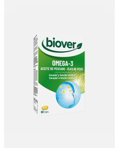 BIOVER OMEGA-3 ÓLEO DE PEIXE 60 CÁPSULAS