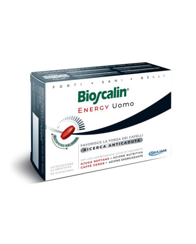 BIOSCALIN ENERGY HOMEM ANTI-QUEDA 30 COMPRIMIDOS
