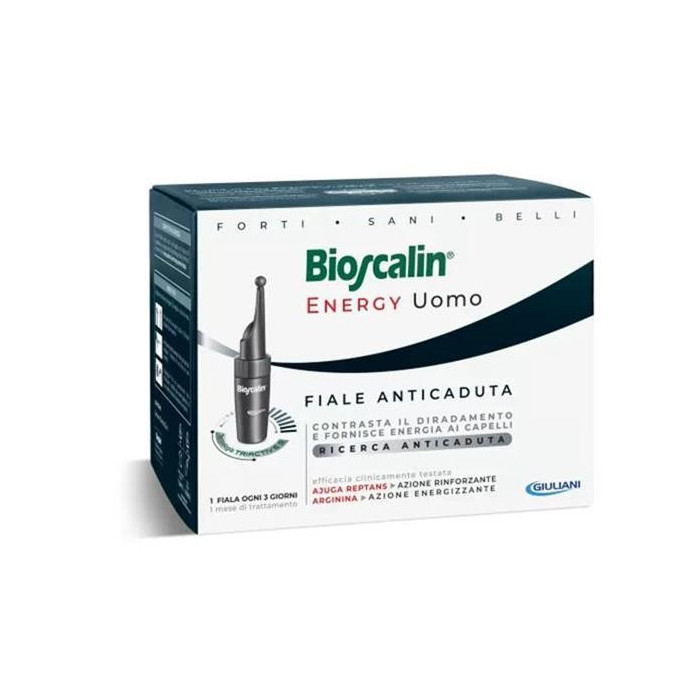 BIOSCALIN ENERGY MEN ANTI-QUEDA 3.5 ML X 10 AMPOLAS