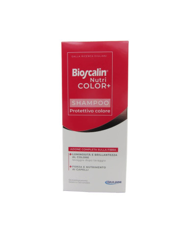 BIOSCALIN NUTRI COLOR+ CHAMPÔ PROTETOR DA COR 200 ML