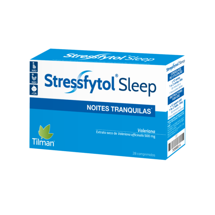 STRESSFYTOL SLEEP - NOITES TRANQUILAS TILMAN 28 COMPRIMIDOS