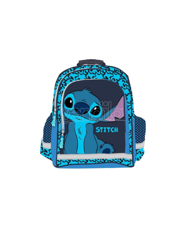 DISNEY MOCHILA ESCOLAR LILO & STITCH AZUL 41CM