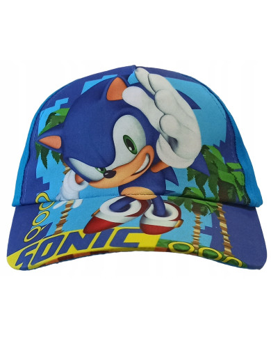 SONIC EL ERIZO GORRA AZUL TALLA 52